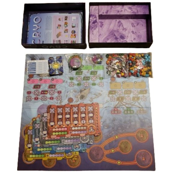 Z-Man Games Cryo Board Game 1-4 Players Age 13+ Complete Space Simulation Family - Picture 3 of 12